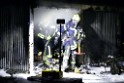 Feuer Hinterhof Garagen Koeln Hoehenberg Olpenerstr P074